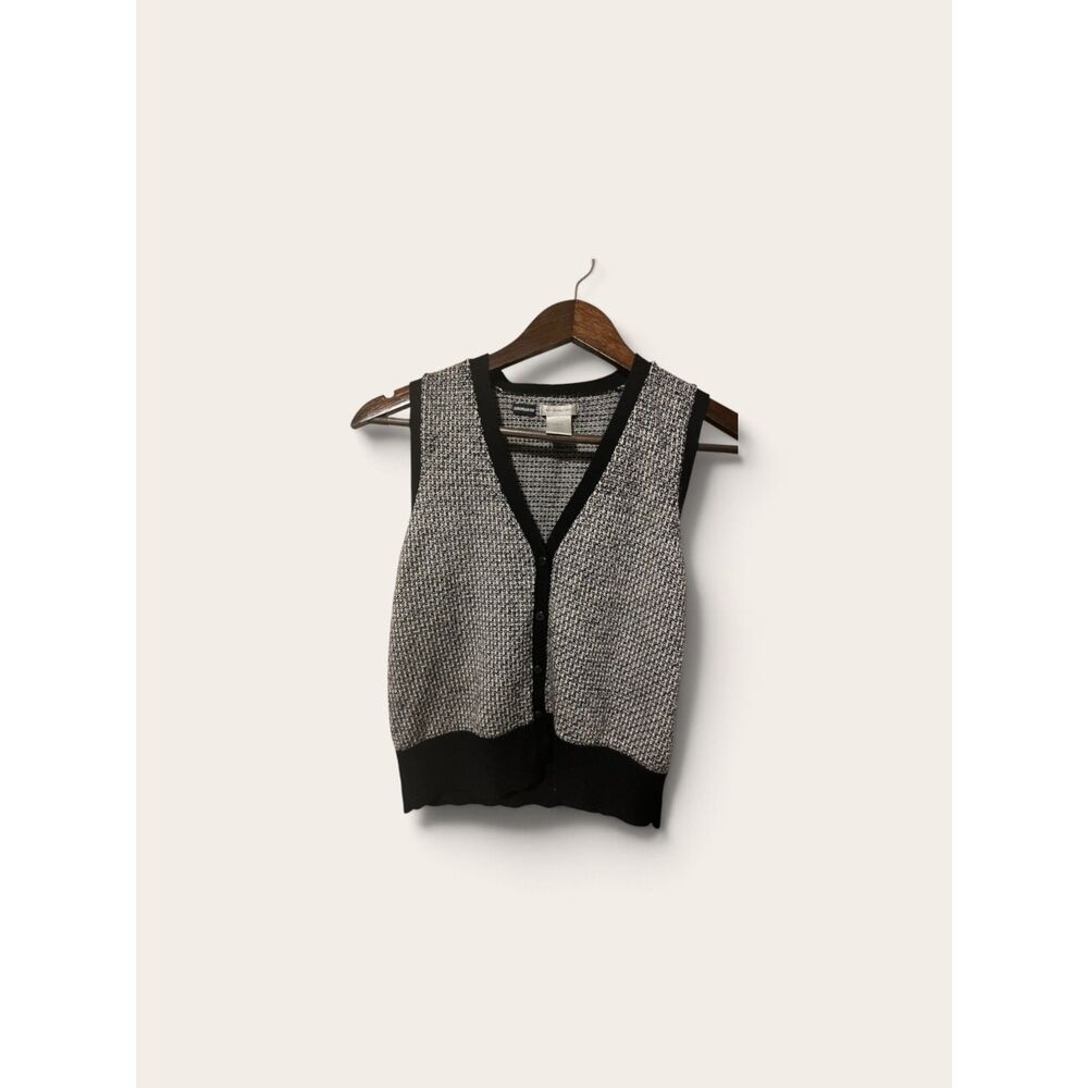 Vintage Gap European Fit 100% Merino Wool Cardigan Vest